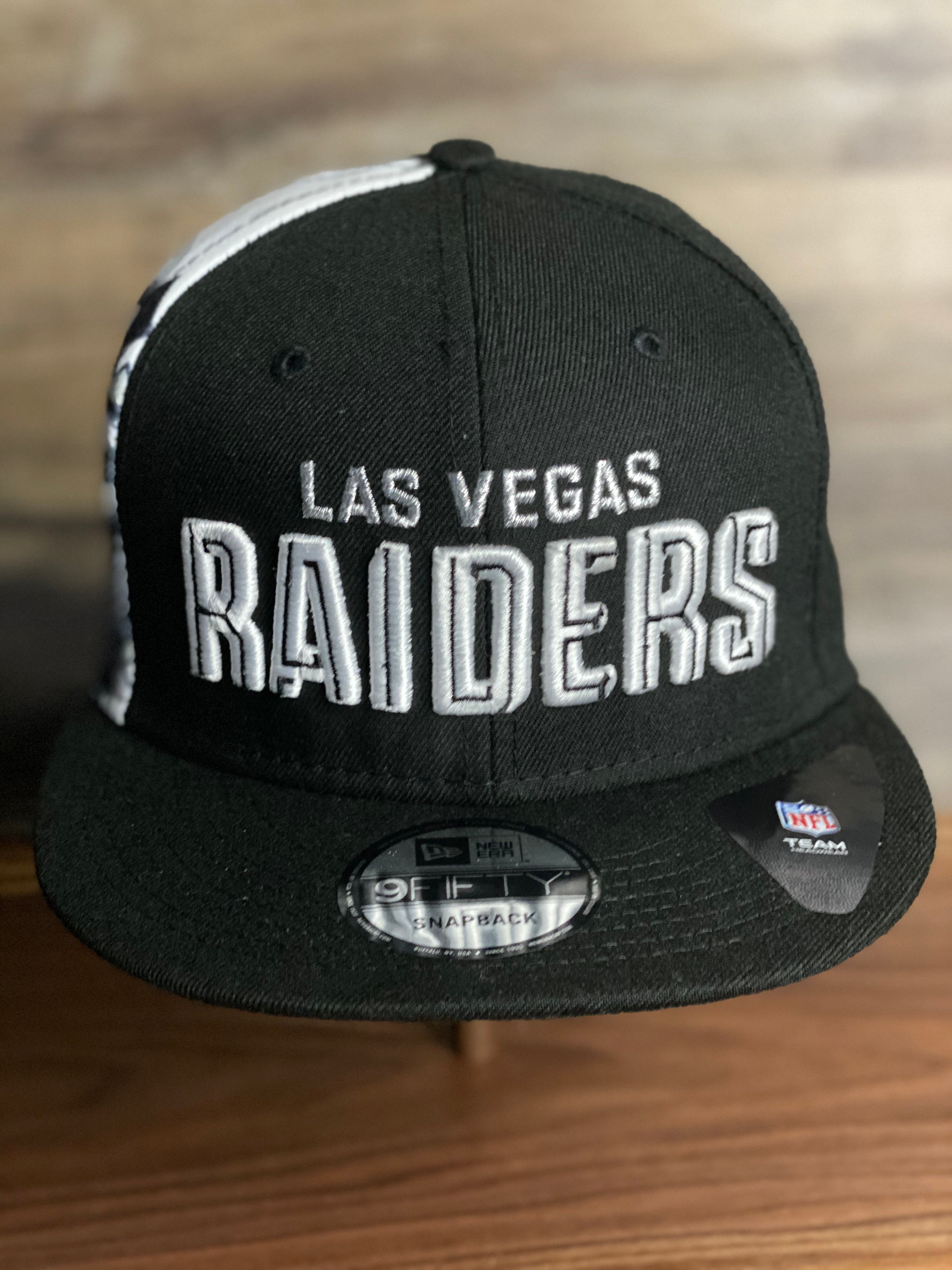 Las Vegas Raiders Black 2020 Draft Card Front 9FIFTY Snapback Hat