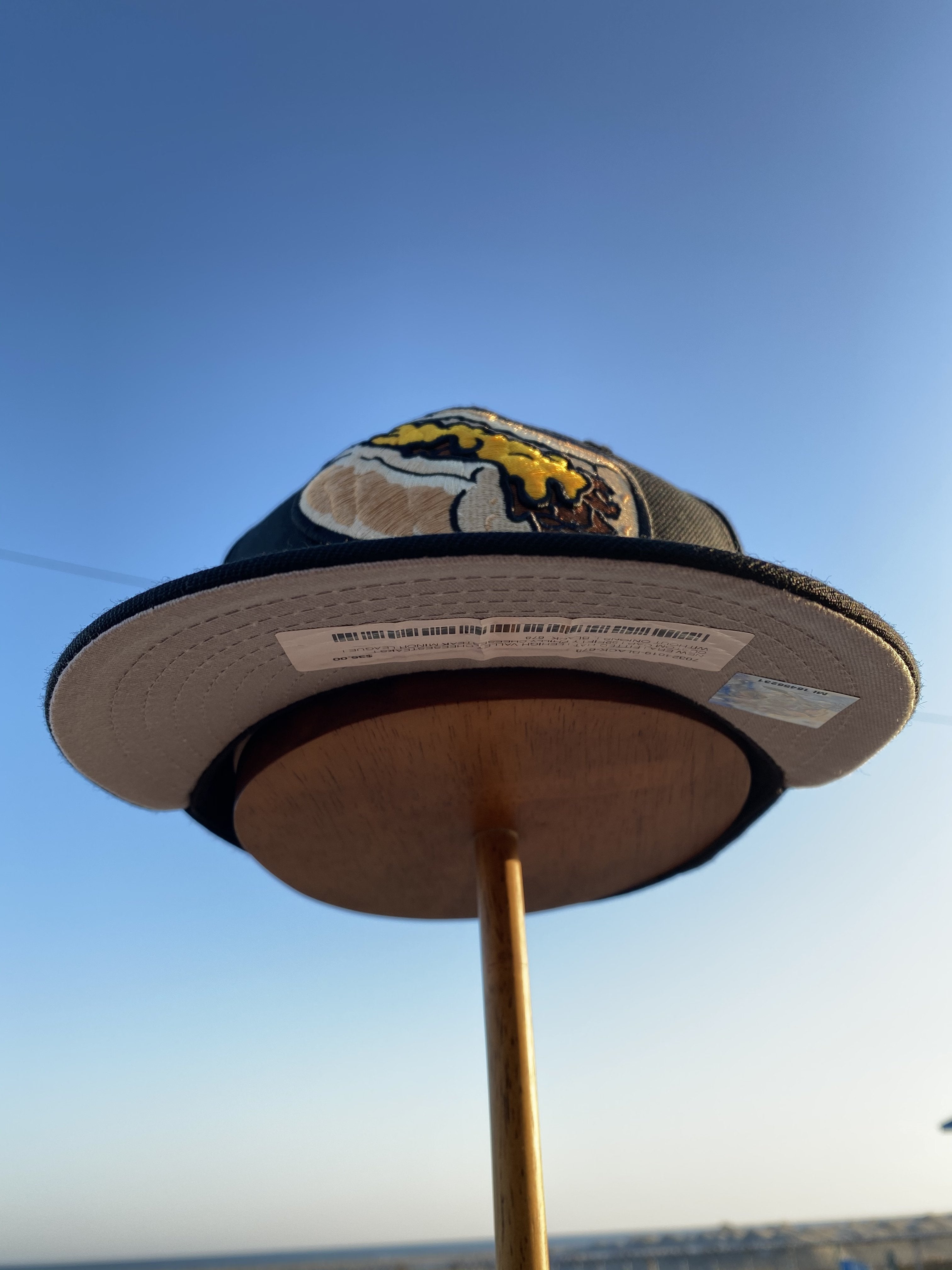 Lehigh Valley Iron Pigs Philly Cheesesteak Witout Black Fitted Cap