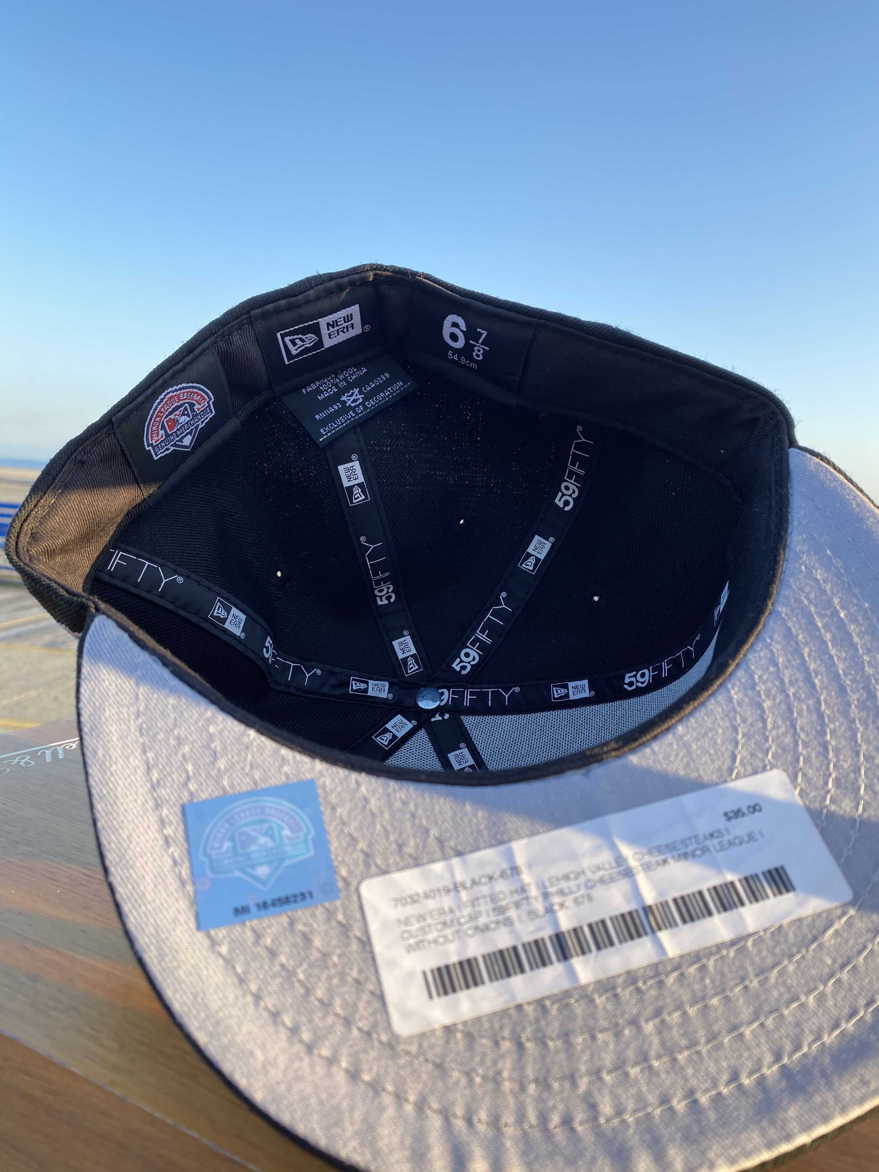 Lehigh Valley Iron Pigs Philly Cheesesteak Witout Black Fitted Cap