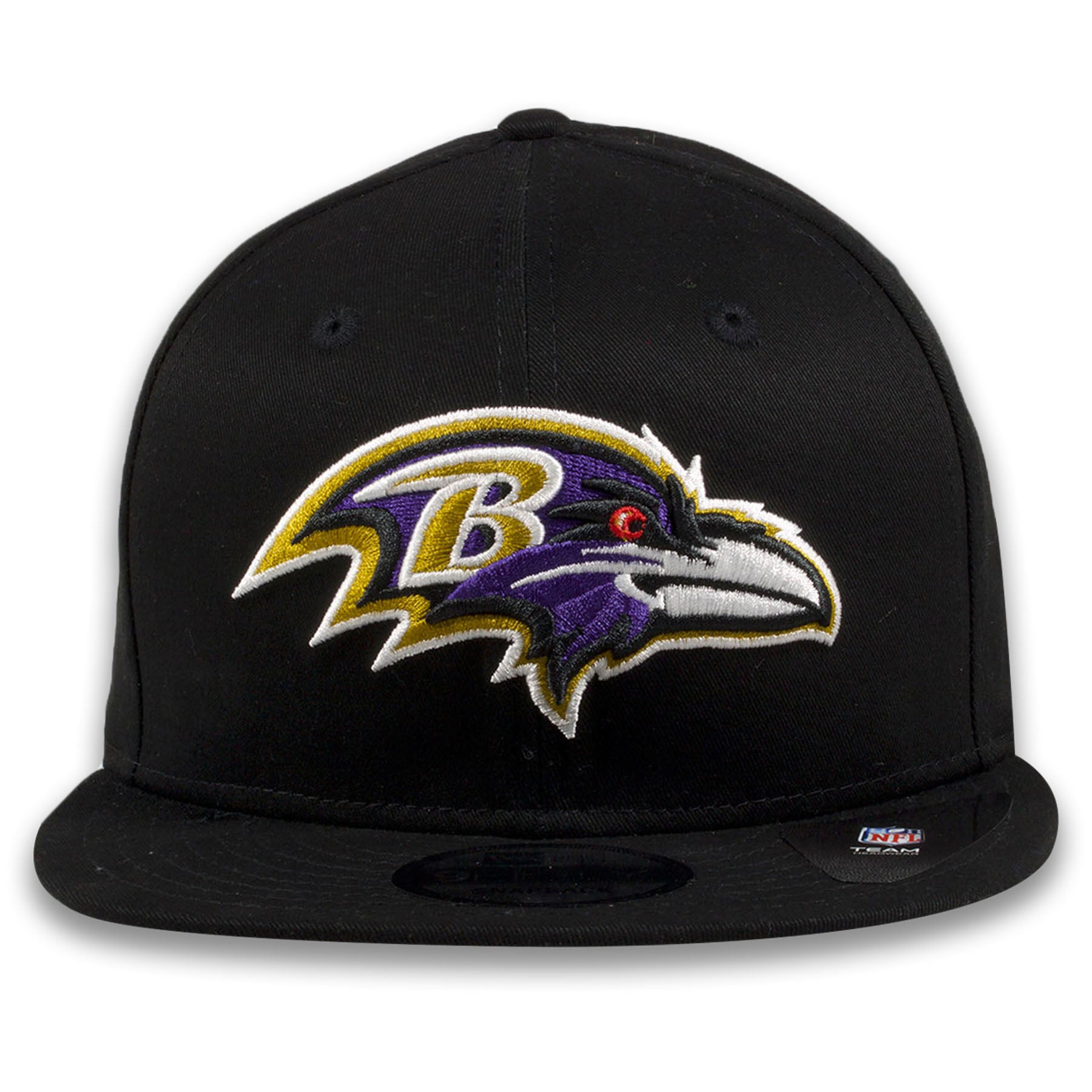 Baltimore Ravens Current Logo Black New Era 9Fifty Snapback Hat ...