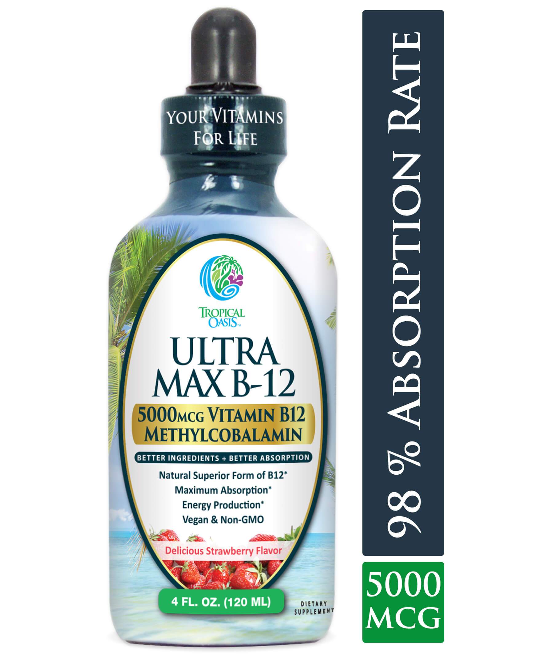 Ultra Max Methyl B12 Liquid Vitamins