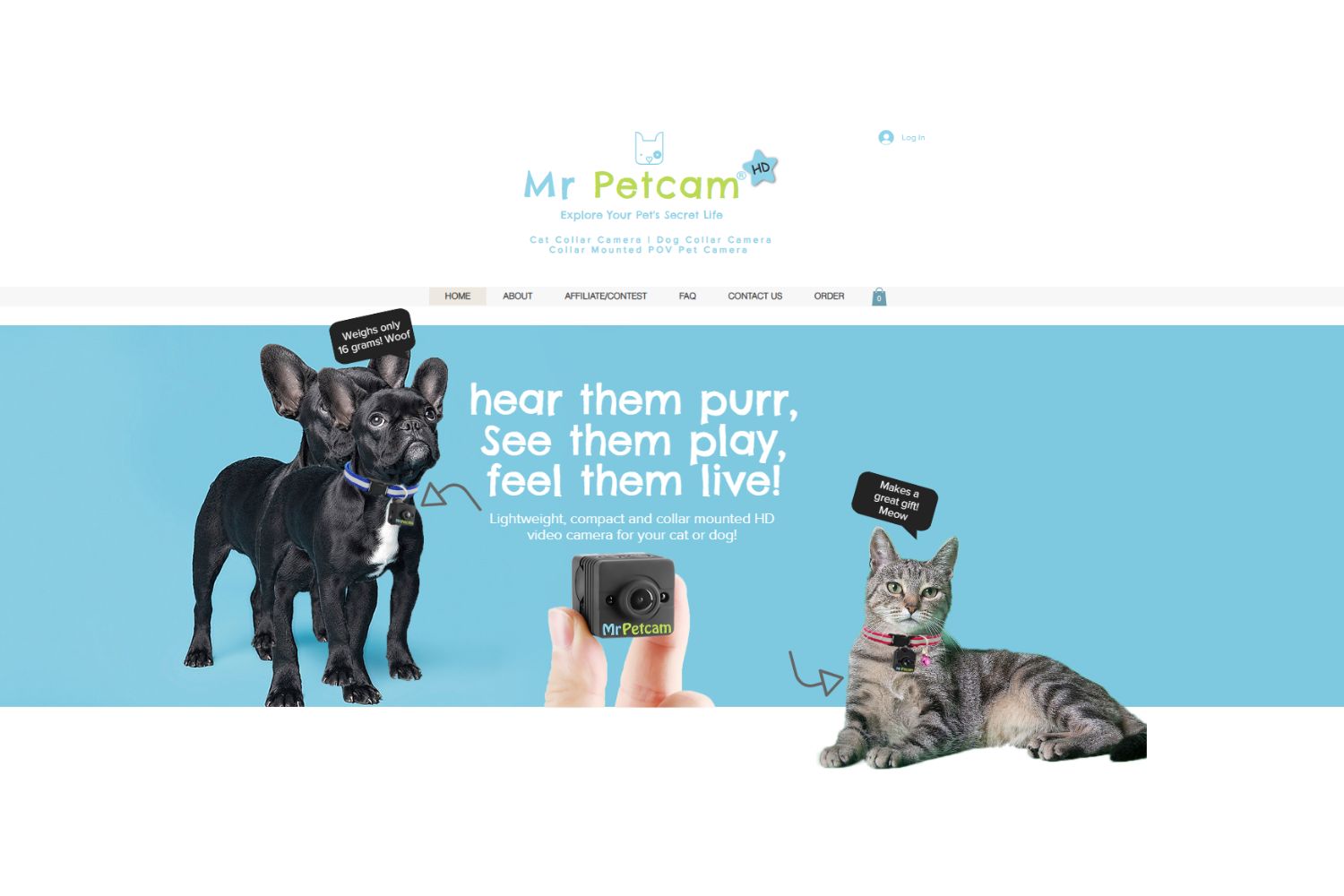Mr. Petcam HD Camera