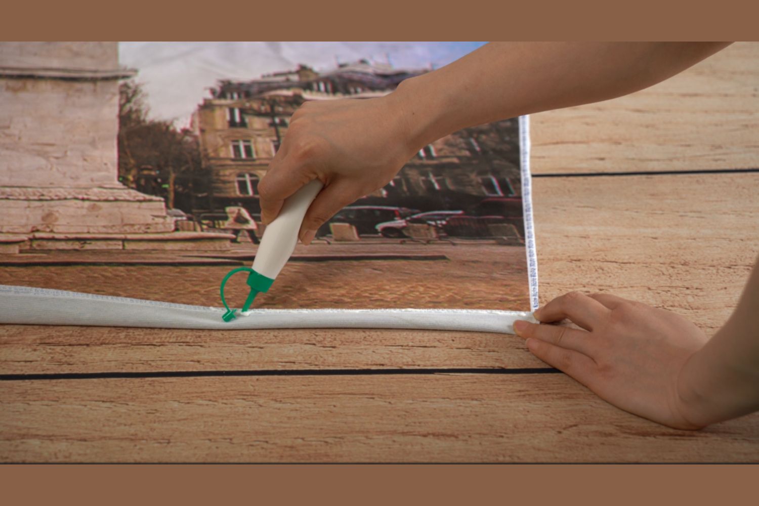 glue the edge