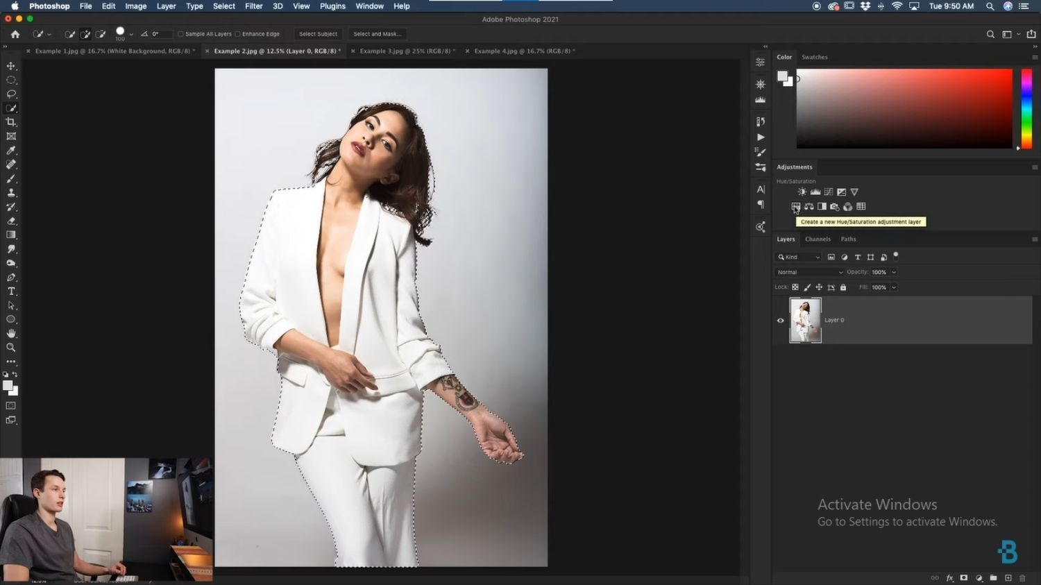 Tutorials of Make White Background in Lightroom | Photoshop