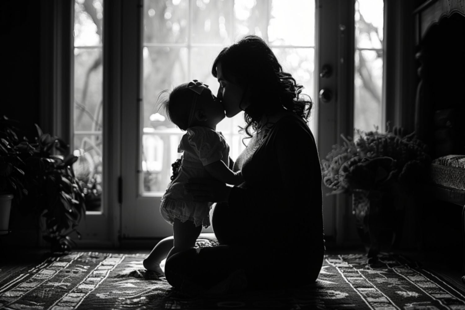 de artistieke kleine zus voor de zwangerschapsfotografie van een vrouw