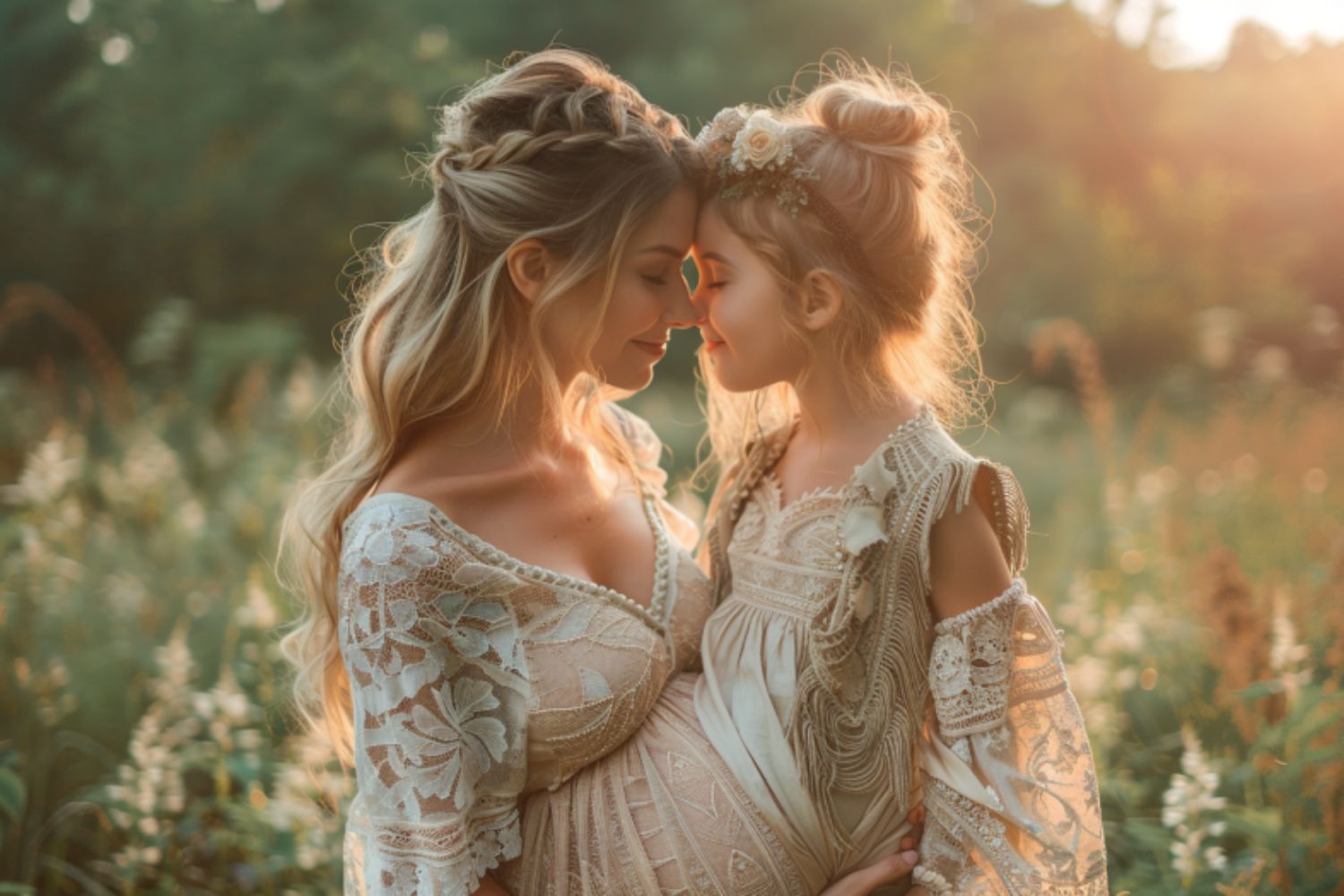 een liefde shot voor de zwangerschapsfotografie van een vrouw