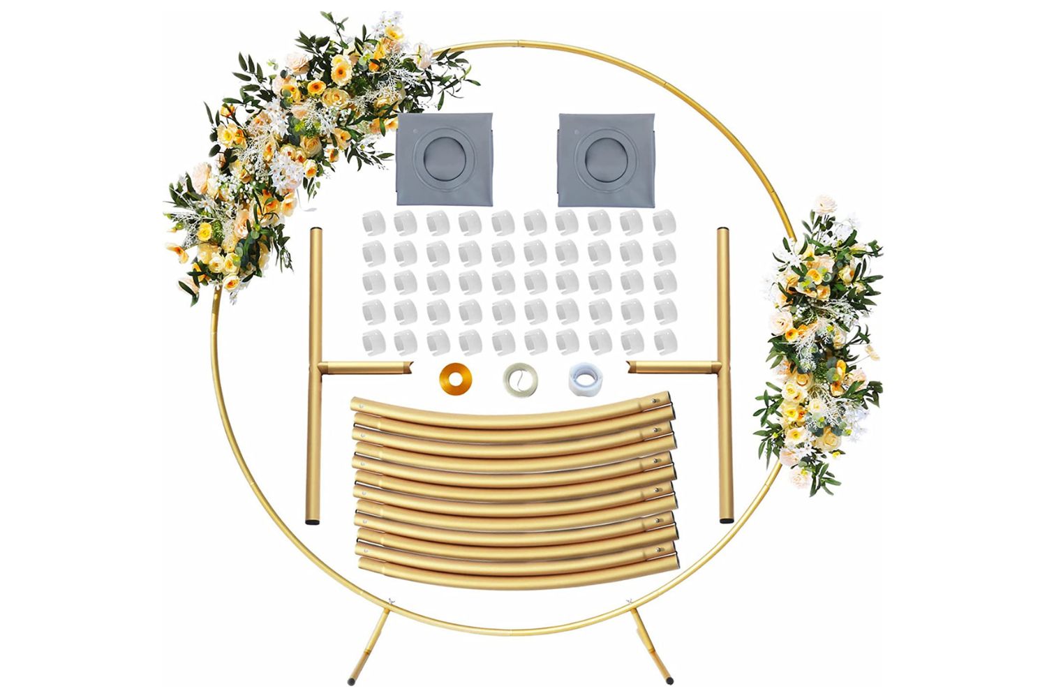 Round Aluminum Backdrop Stand