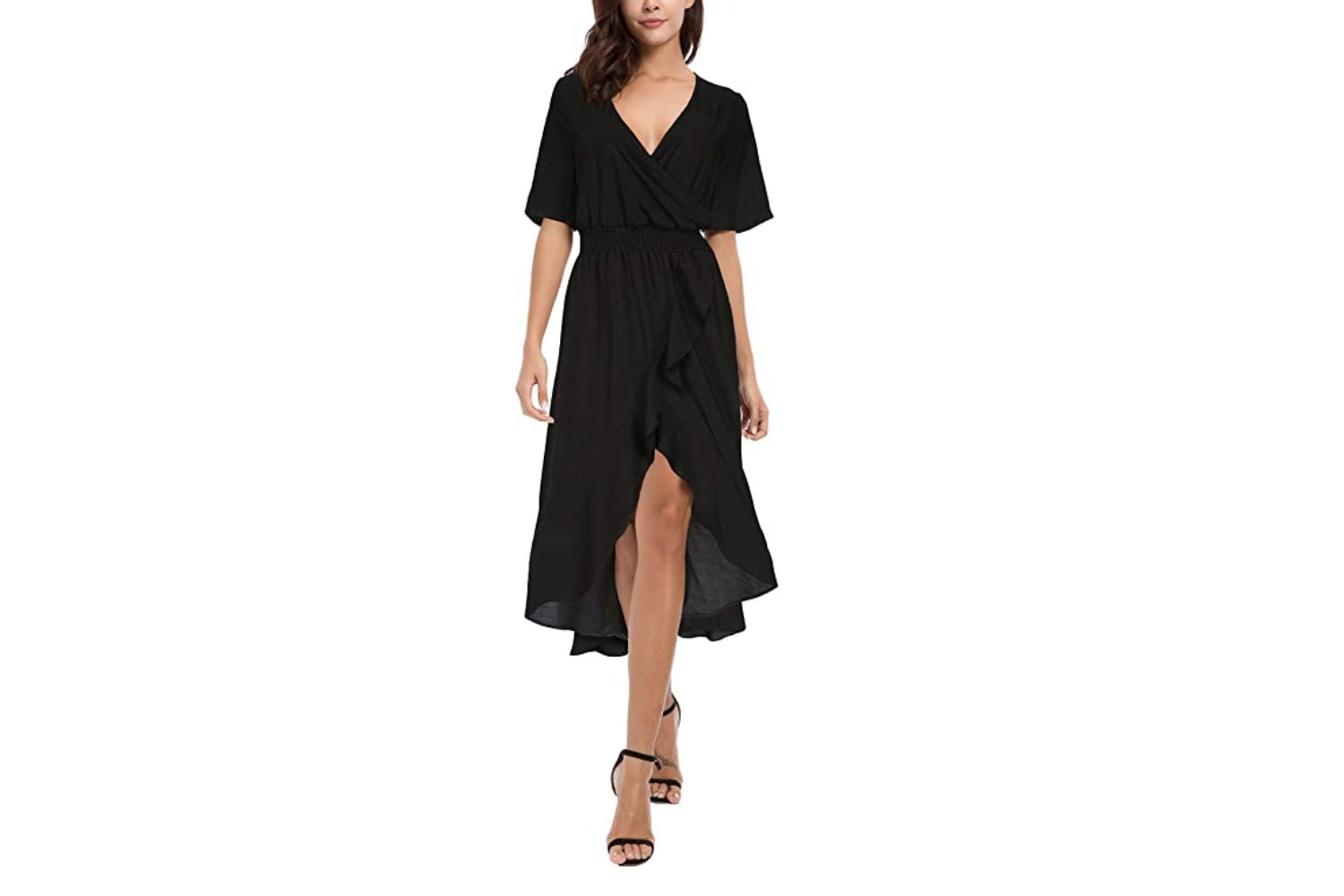 Kormei Short Sleeve Maxi Dress