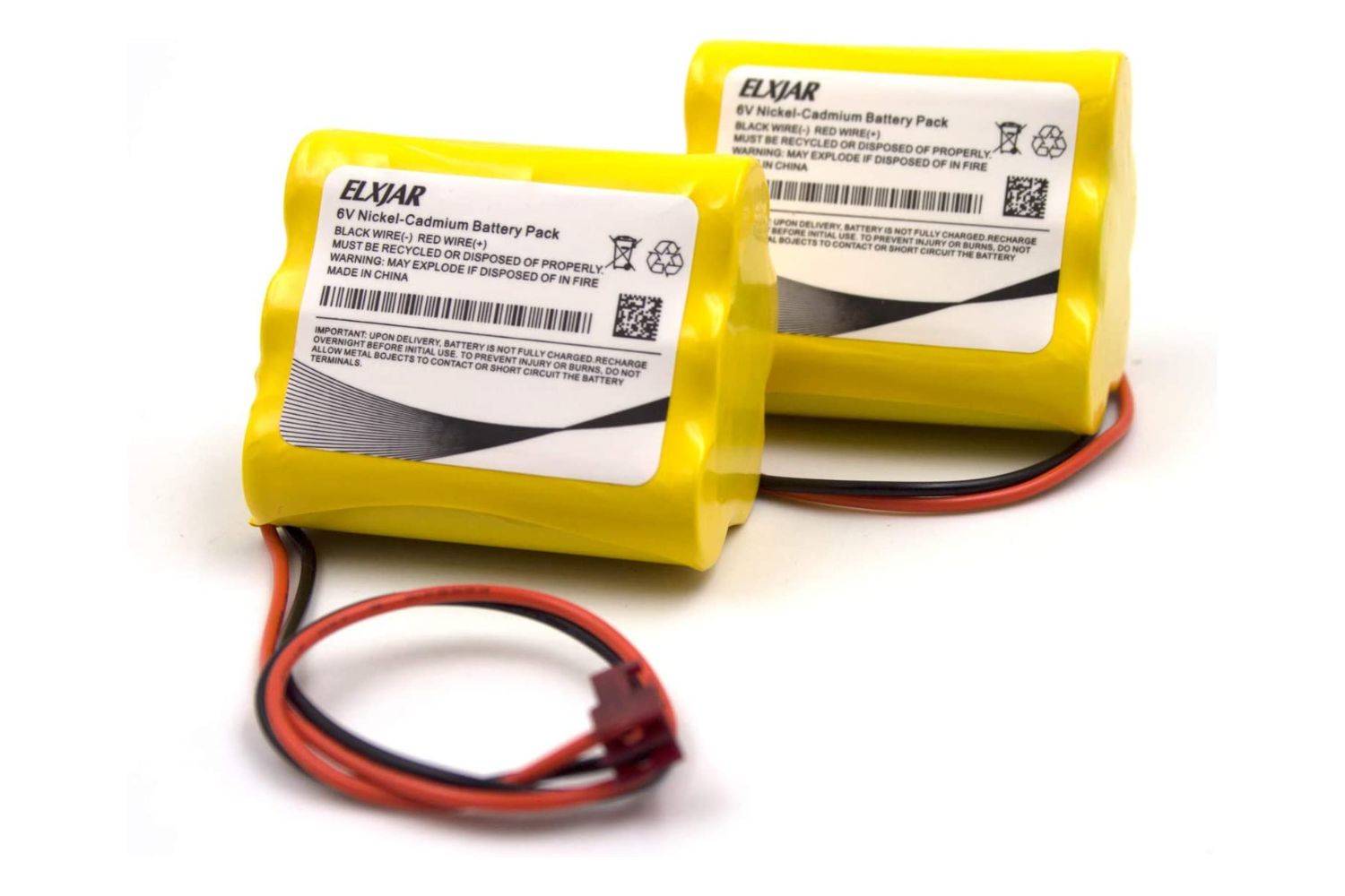 NiCd (Nickel-Cadmium) batteries
