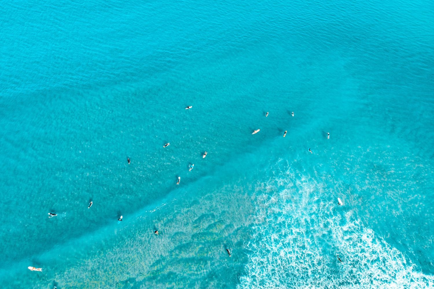 bird's eye photo of the sea