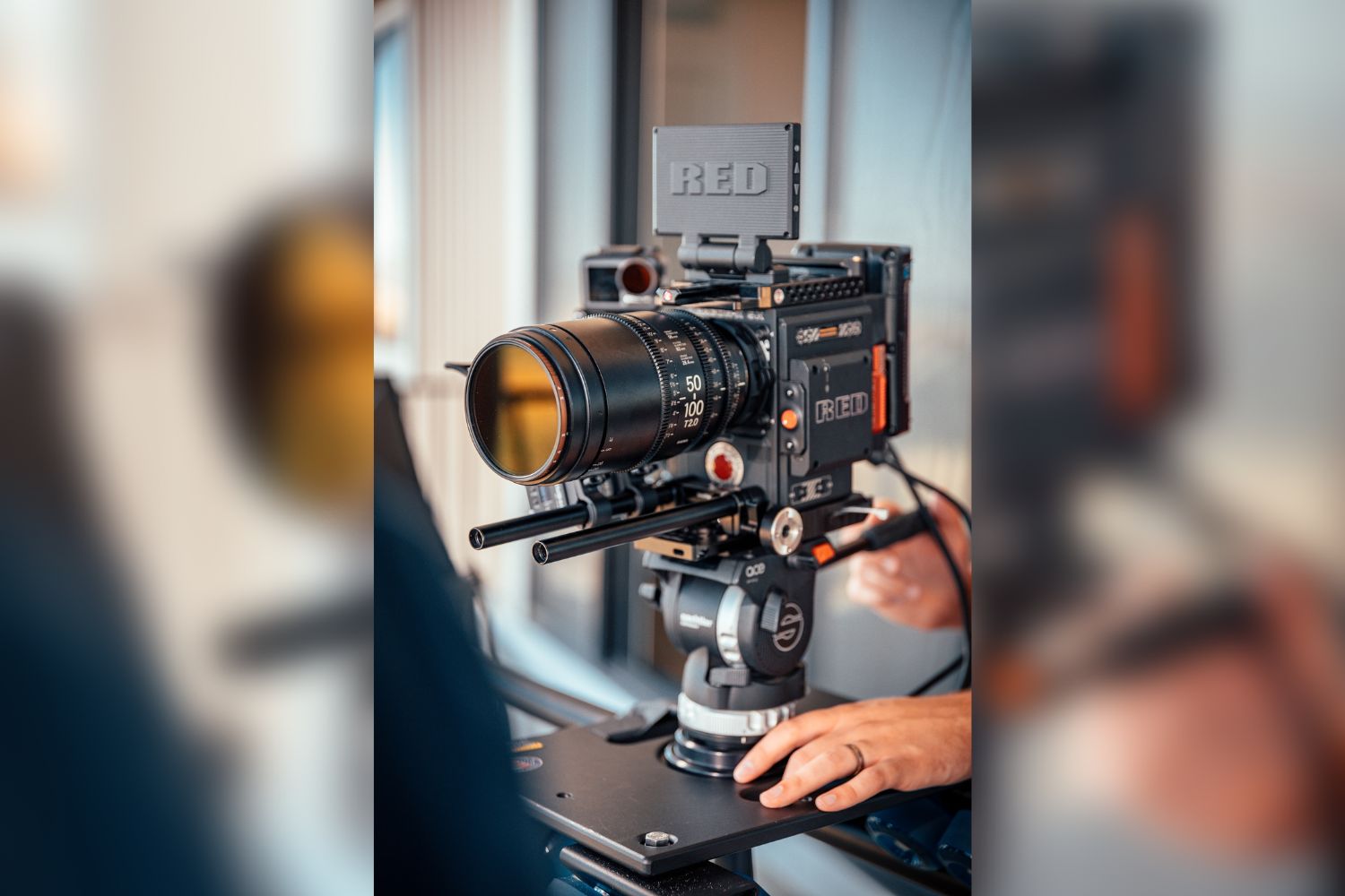 RED camera recording