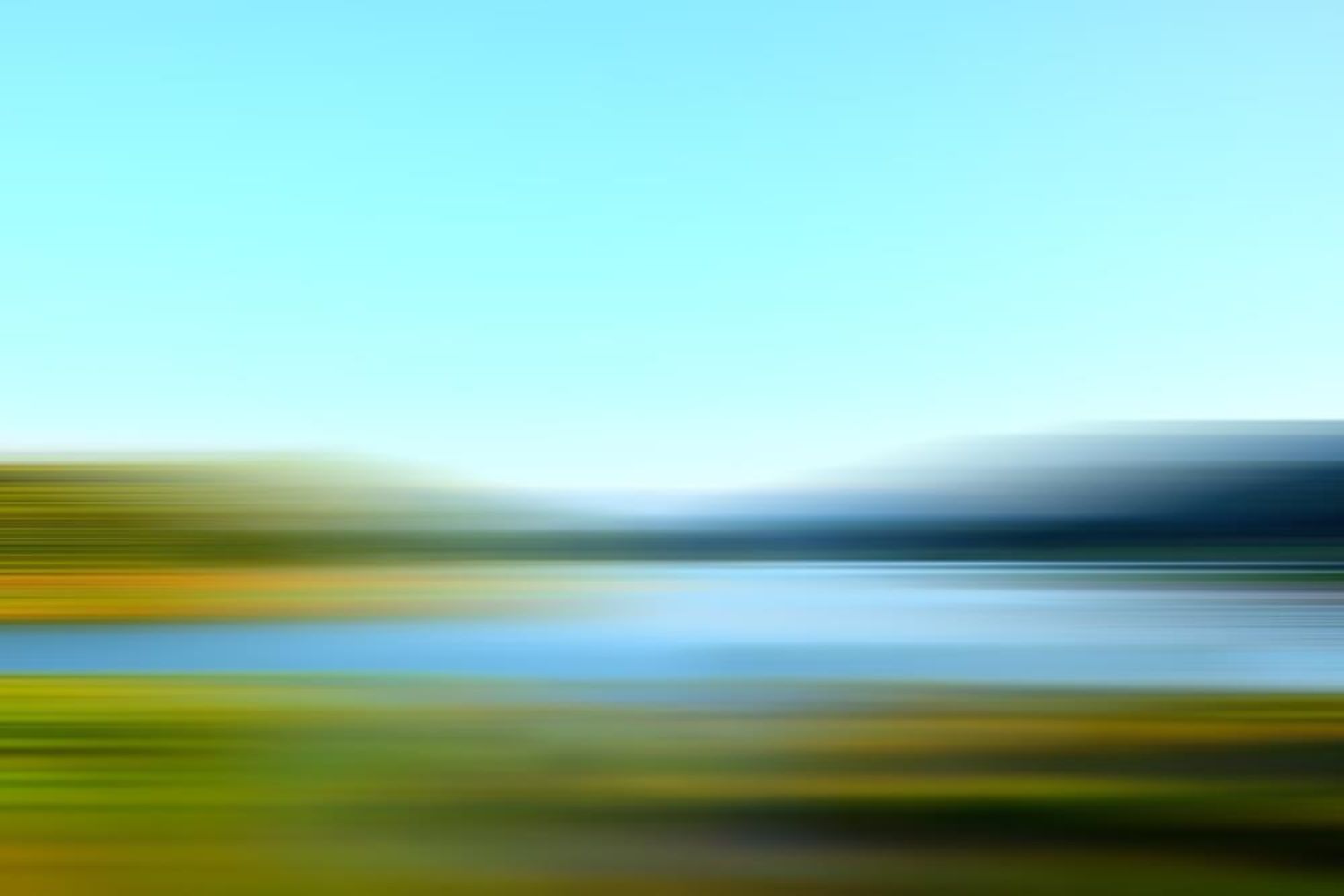 river photo with motion blur
