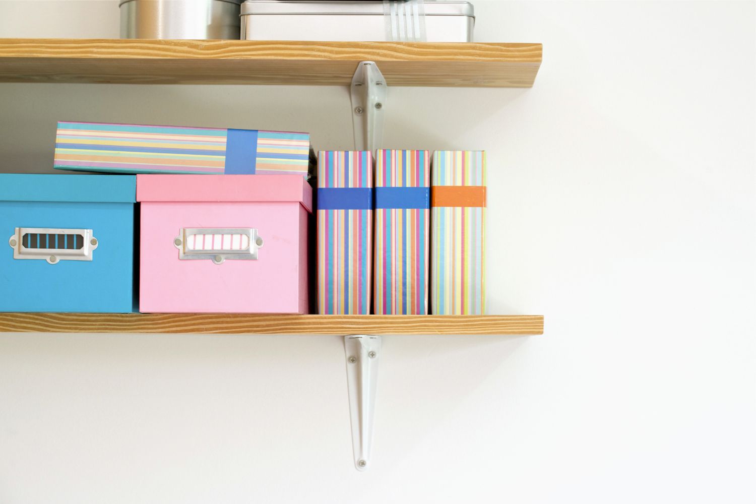 different photo storage boxes