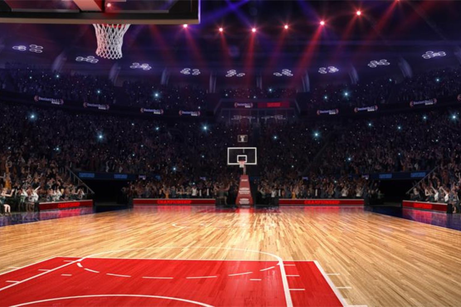 photo of basketball court