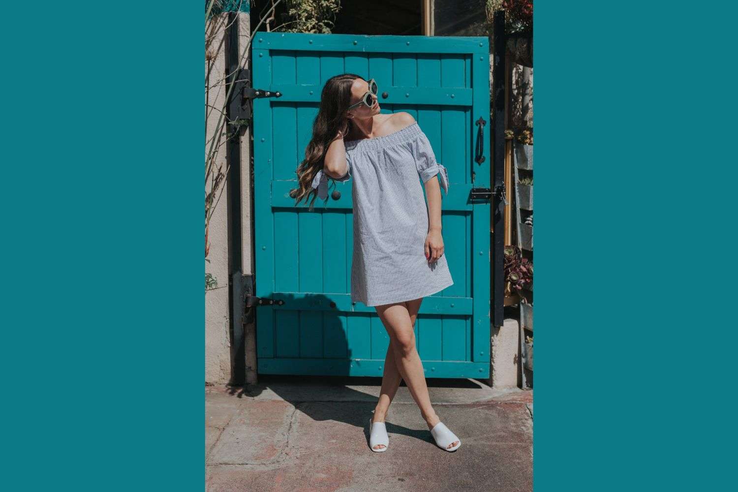 Buttoned dress
