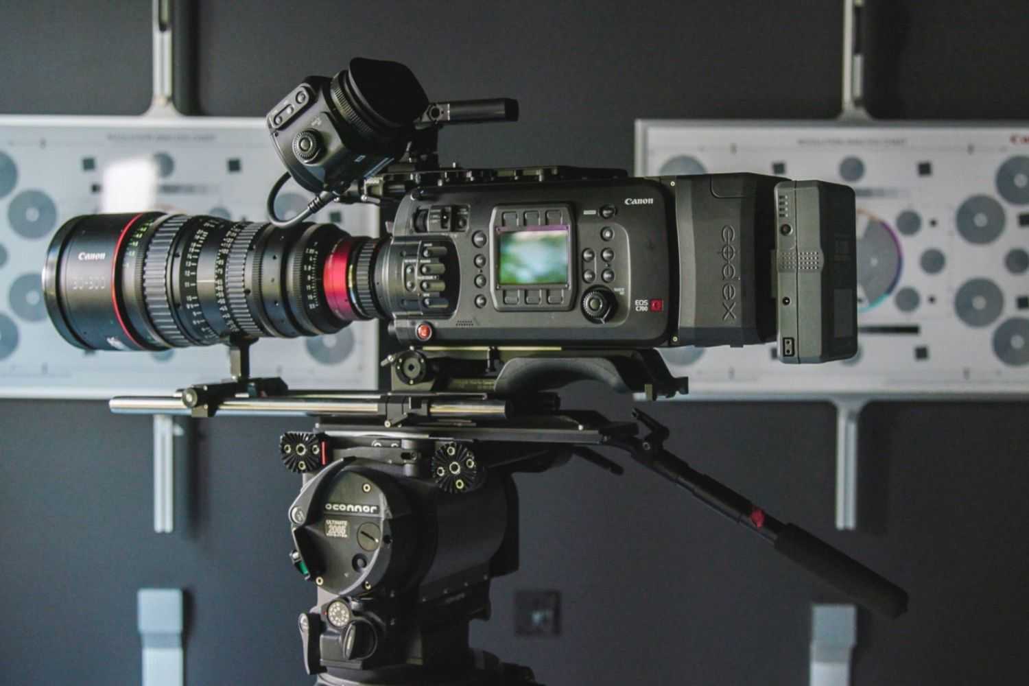 camera with anamorphic lenses