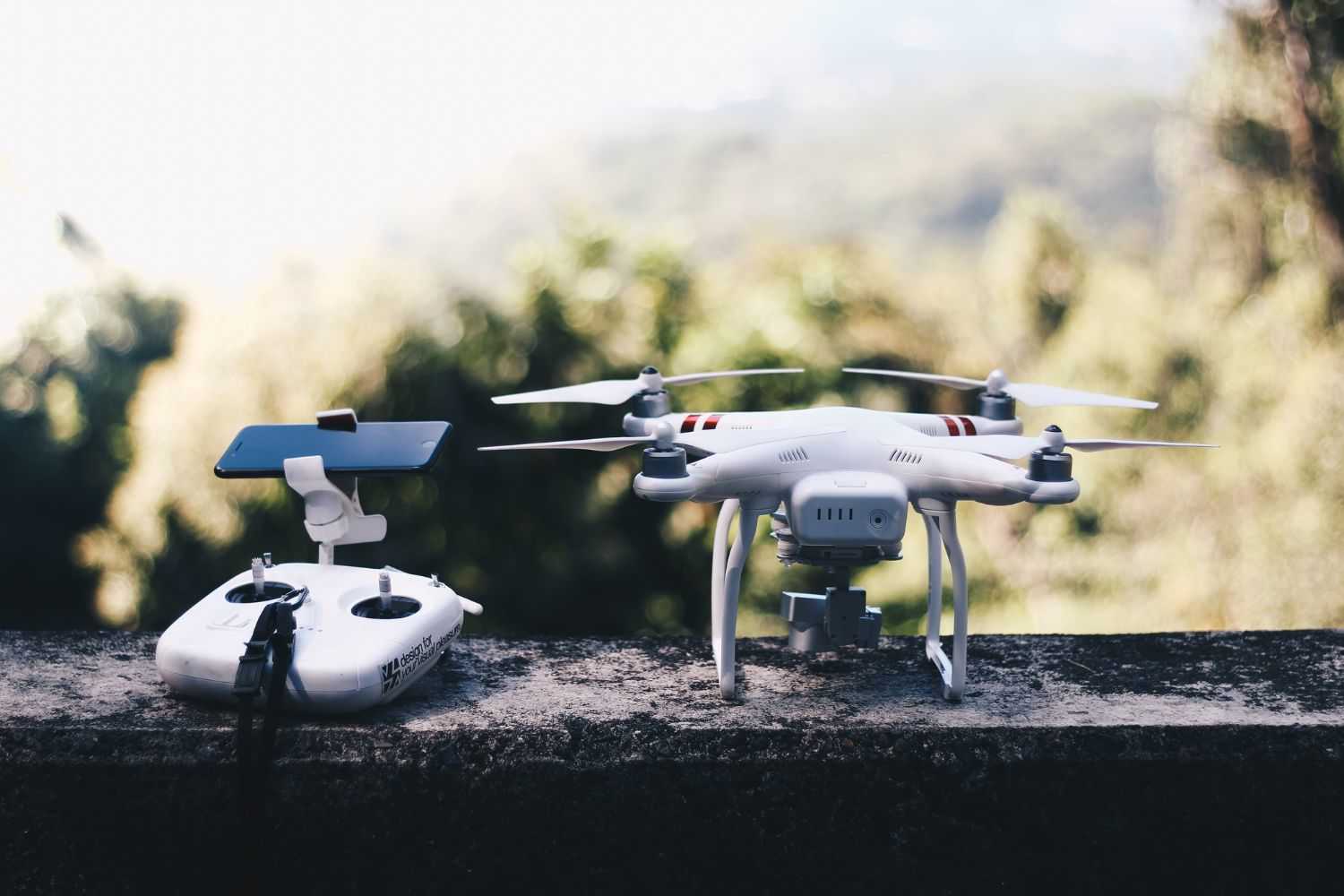 drone on the stone