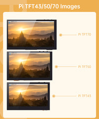BIGTREETECH PI TFT43 / TFT50 / TFT70 V2.1 Touch Screen for Raspberry Pi/Pi 2