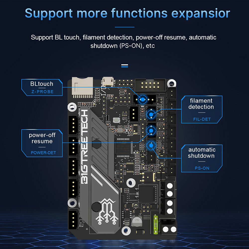 BIGTREETECH SKR MINI E3 V3.0 32 Bit Control Board for Ender 3/Ender 3 Pro/Ender 5/Ender 5 plus/CR-10