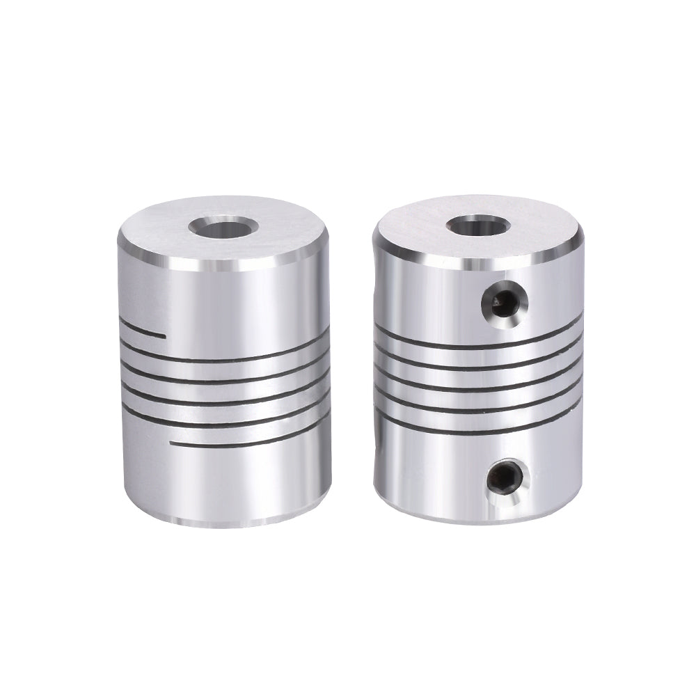 2/4PCS Flexible shaft Coupler 5*8mm 5*5mm CNC Stepper Motor Aluminum Alloy Flexible Coupling Black/Silver