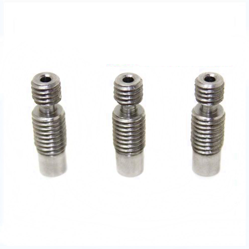 5pcs/Lot E3D V6 Throat Heat Break Hotend Throat All Metal or Teflon Tube Stainless Steel for 1.75/3.0mm Bowden&Direct J-head