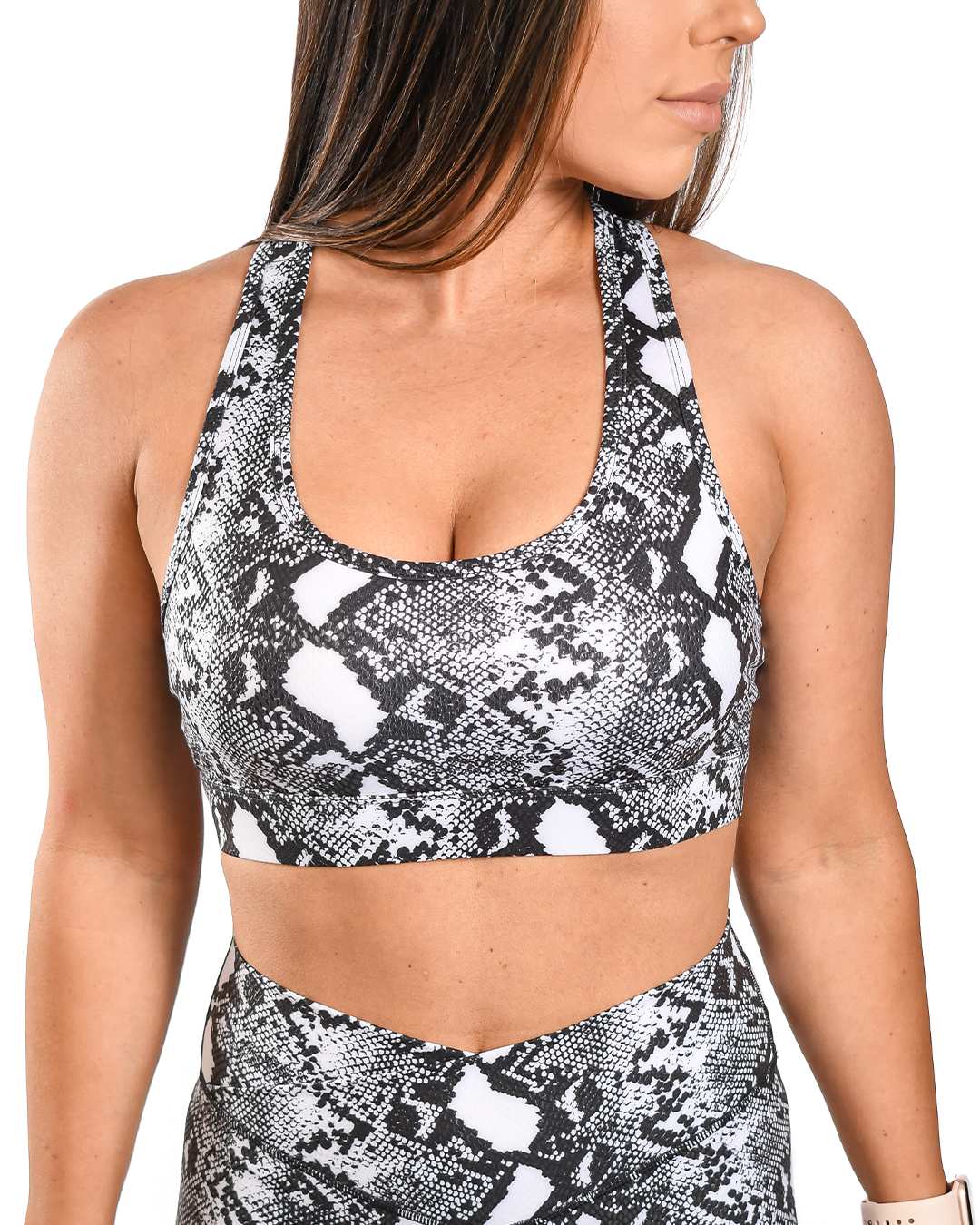  Monochrome Cobra Sports Bra 