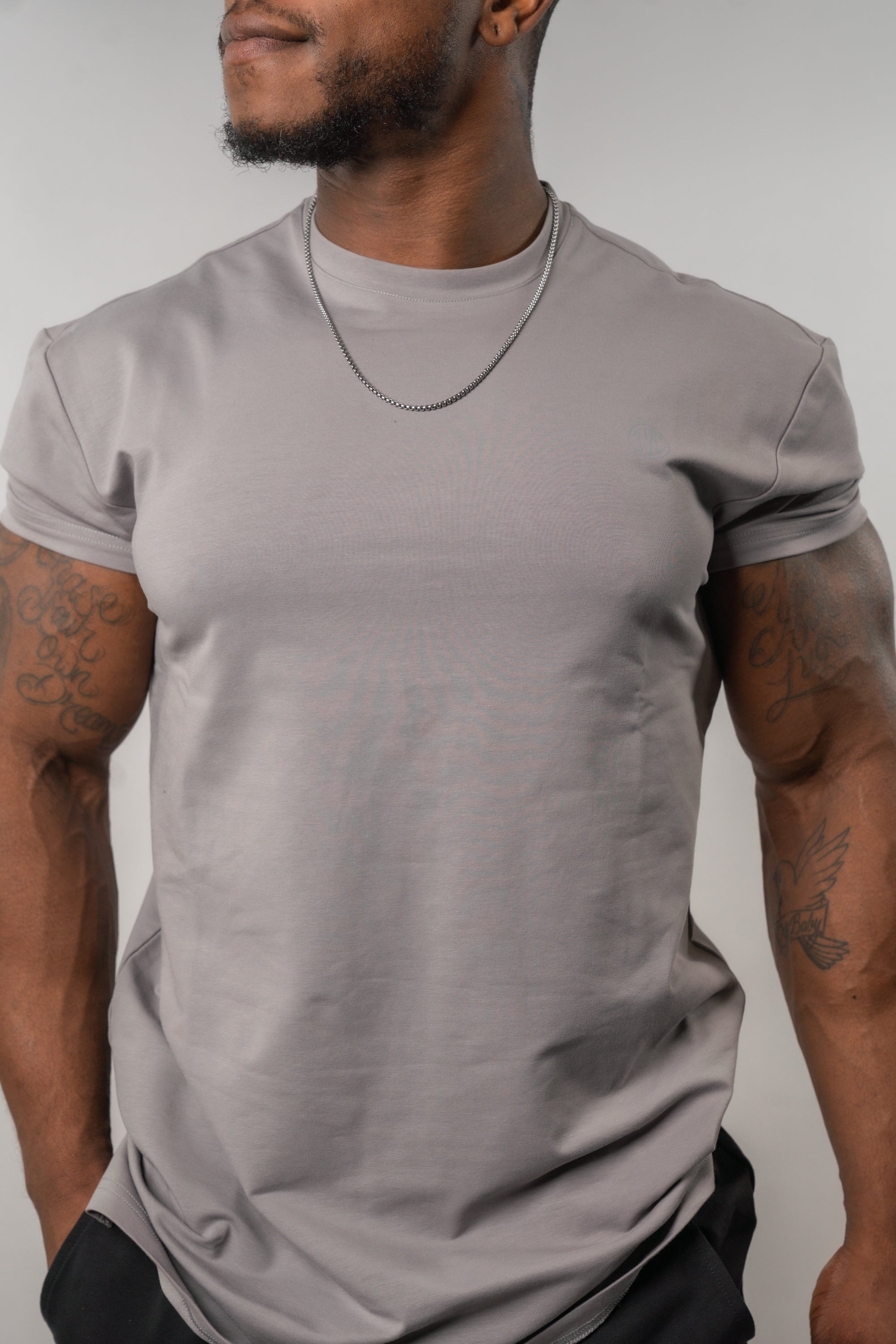  Limitless Tee - Platinum Grey 