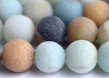 matte amazonite beads for jewelry making