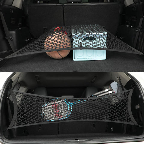 Car Trunk Storage Mesh Net With Non-Slip Elastic Fastening – GizModern