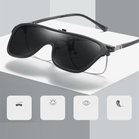 Integrated Nearsightedness Glasses Clip-On For Day And Night – GizModern