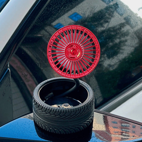 USB Rechargeable Retro-Style Tire Fan – GizModern