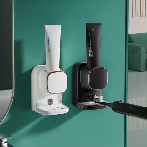Automatic hands free toothpaste dispenser