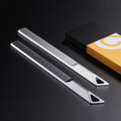 Multi-Functional Drawing And Drafting Aluminum Alloy Ruler – GizModern