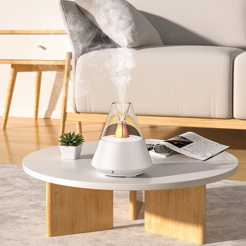 Mist Humidifier With Sleep-inducing Candlelight Aromatherapy – GizModern