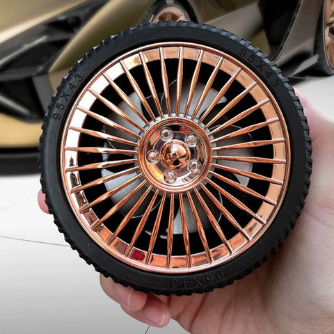 USB Rechargeable Retro-Style Tire Fan – GizModern