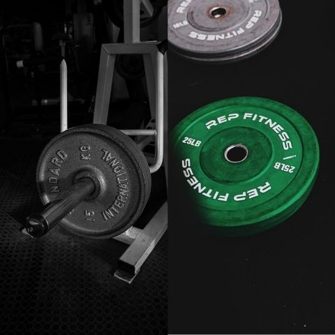 iron plates vs bumper plates