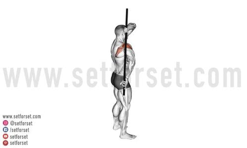 shoulder stretch for OHP