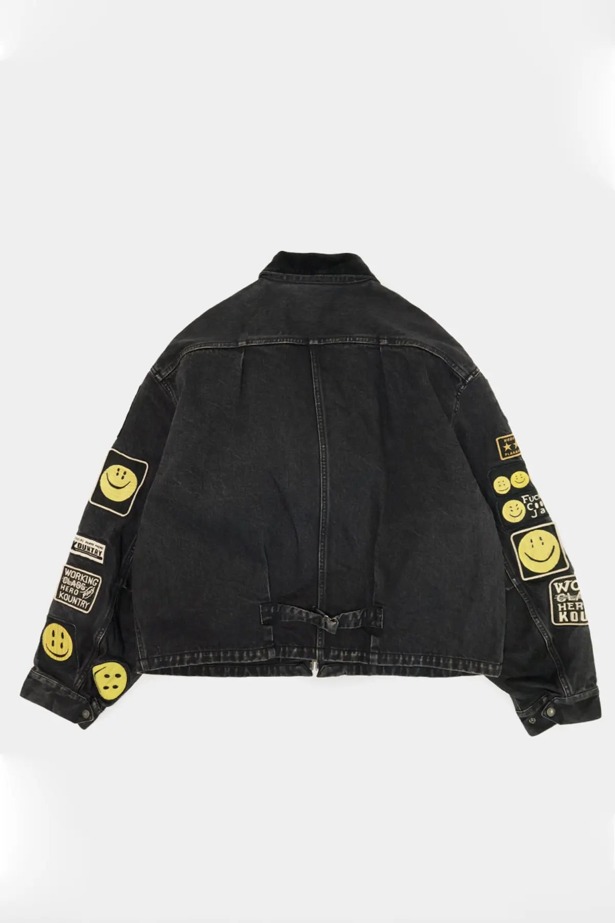 14oz BLKxBLK Denim T-Back Drizzler JKT(ANARCHY RAINBOWY)