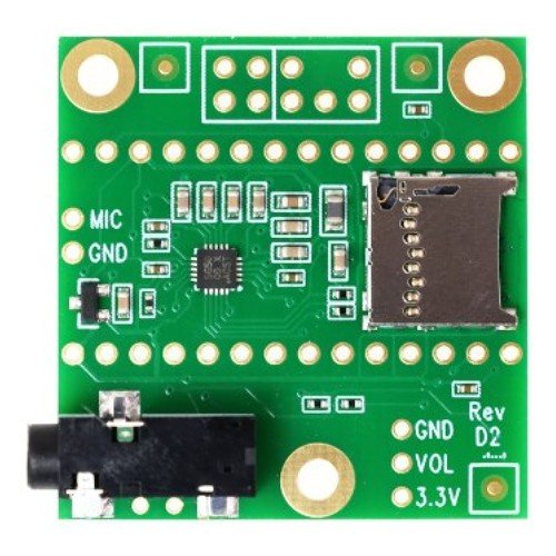 Audio Adapter Shield Rev D2 for Teensy 4.0 and Teensy 4.1 Microcontroller