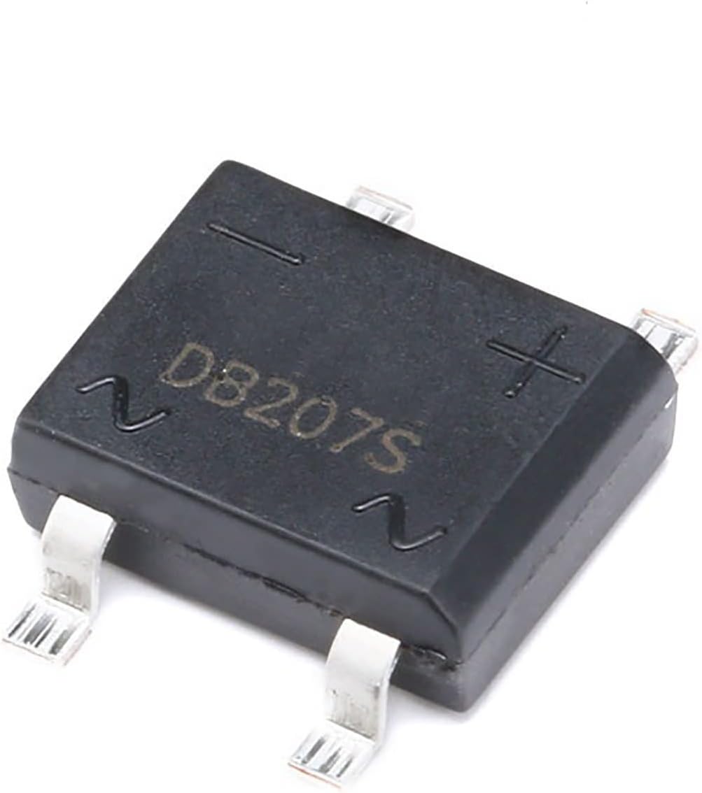 DB207S 2A 1000V SMD Bridge Rectifier SOP-4 (Package of 100 Pieces)