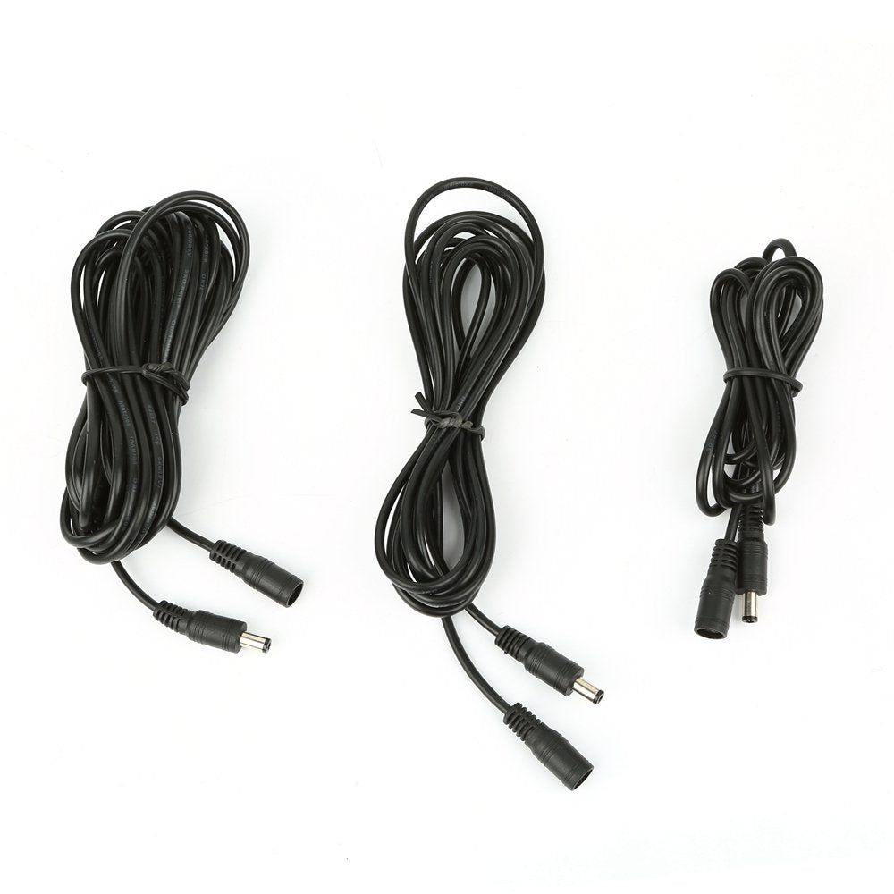 DC Power Extension Cable 5.5mm x 2.1mm 39 Inches / 1M for CCTV Camera DVR