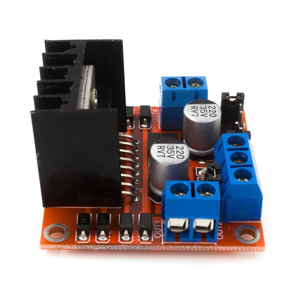 Dual H Bridge L298N PWM Stepper Motor Drive Controller Board Module