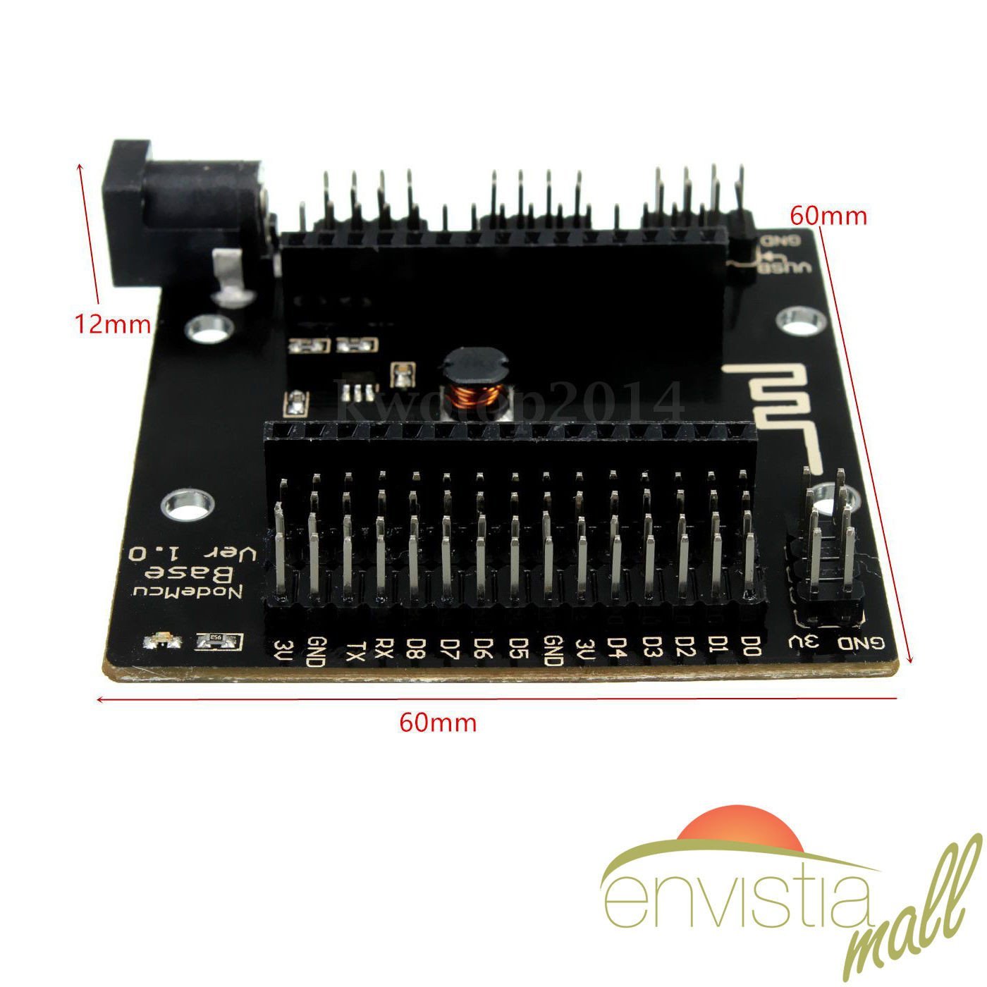 NodeMCU ESP8266 Base I/O Expansion Testing Development Breadboard Node MCU V3