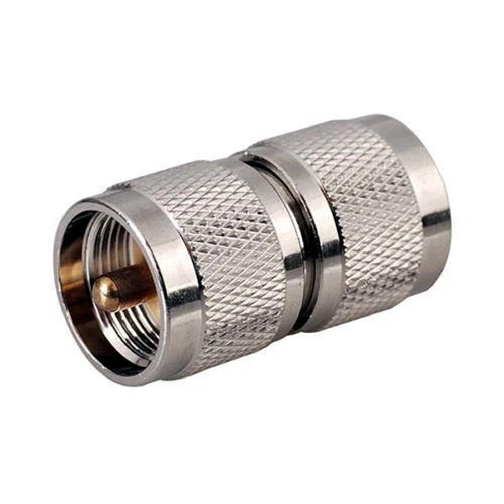 PL259 UHF Male Plug to UHF Male PL-259 RF Coaxial Adapter Connector