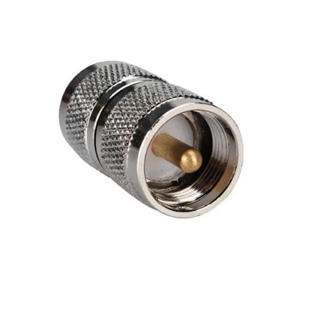 PL259 UHF Male Plug to UHF Male PL-259 RF Coaxial Adapter Connector