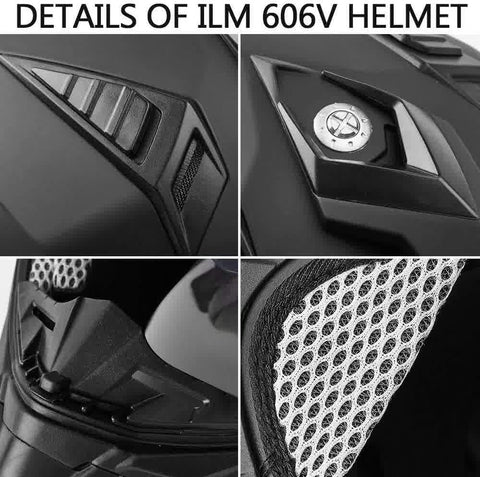 Details of ILM 606V Helmet