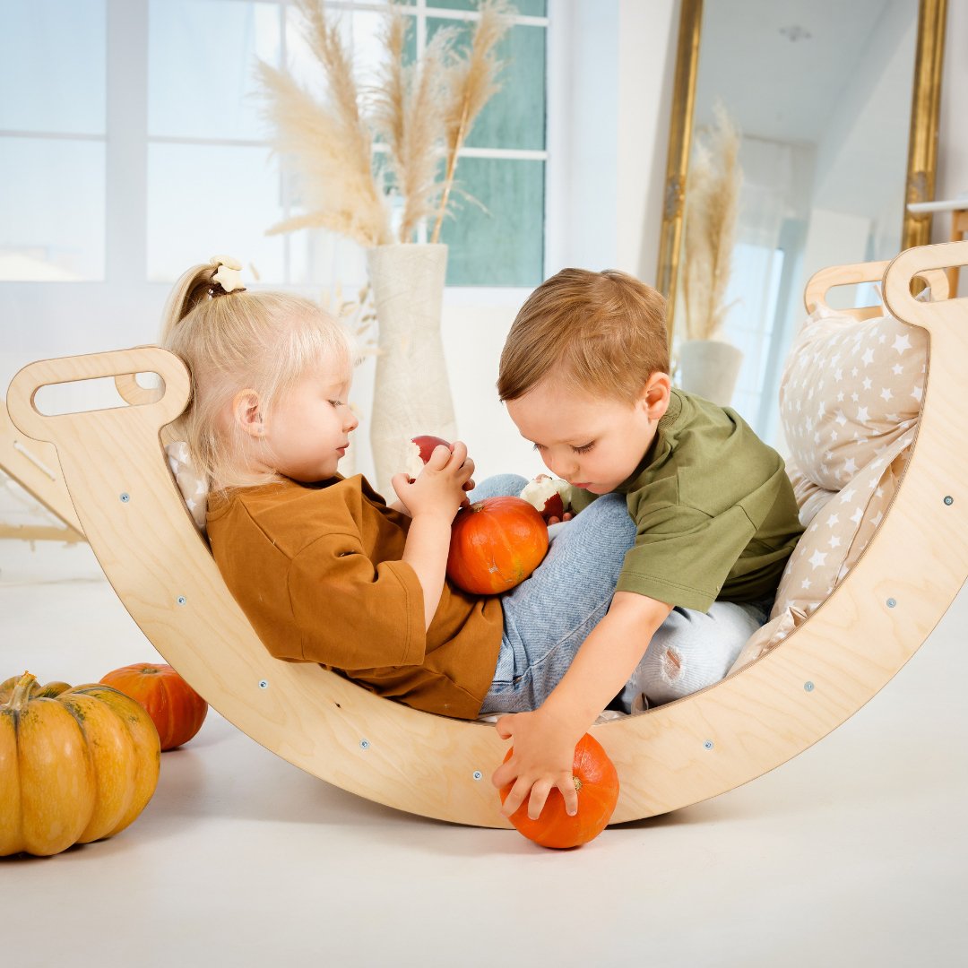 Climbing Arch + Cushion - Montessori Climbers for Toddlers