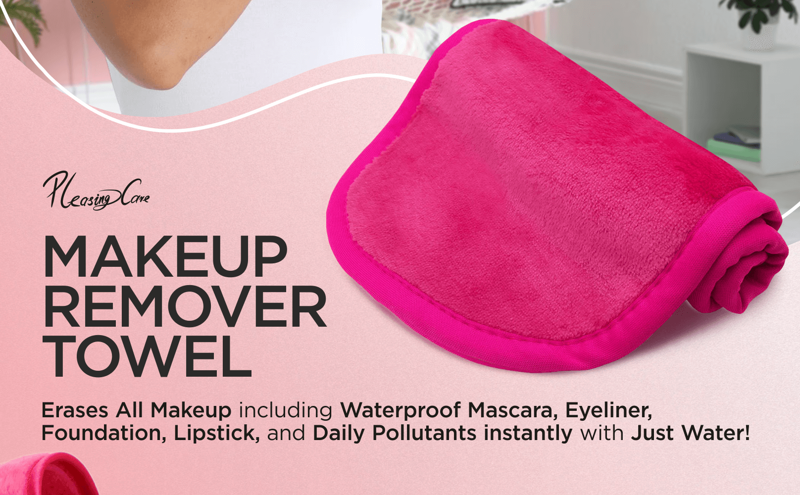 reusable magic makeup remover cloth