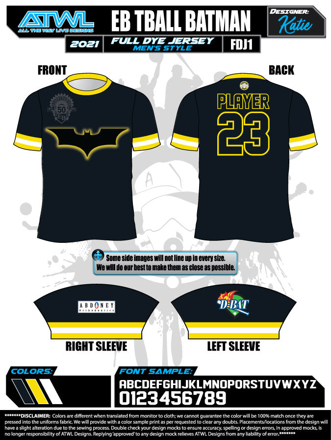 East Bay Spring 2021 Baseball Jerseys