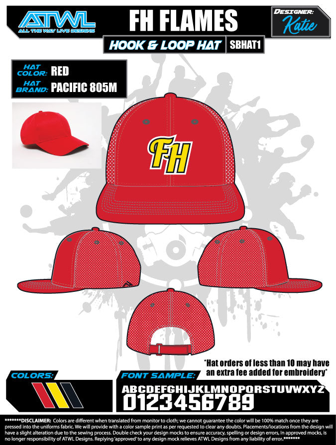 Fishhawk Fall League Hats